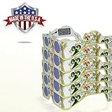 3D Christmas Glasses - 5 Pack - A Fun Christmas Experience! Turn Holiday Lights Into Magical Images. At Every Point Of Light See ANGELS! Our USA MADE Holiday Specs Are Perfect For Festivities!