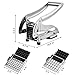 EEO French Fries Cutter, Stainless Steel No Plastic For Homemade Chips/Fries 