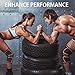 Compression Knee Sleeve - Best Support Brace for Arthritis, Basketball, Running, Crossfit, Weightlifting, Meniscus Tear Injury, ACL, MCL, Joint Pain Relief for Men Women (Orange -Black, Medium)