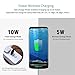 Thinkfly Qi Wireless Charger for iPhone 8 iPhone 8 Plus iPhone X 2 Coils Fast Wireless Charging Stand Pad for Galaxy Note 8 S8 S8+ S7 edge S7 S6 edge+ Note 5 Standard Charge for All Qi Devices
