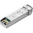 TP-Link TL-SM5110-SR | 10G-SR SFP+ LC Transceiver, Multi-Mode SFP Module| Plug and Play | LC/UPC interface | Hot Pluggable | Up to 300m/33m distance | Support SFP+MSA & DDM