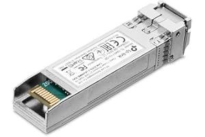 TP-Link 10GBase-SR SFP+ LC Transceiver (TL-SM5110-SR), Multi-Mode SFP+ LC Transceiver, 850nm, DDM, up to 300m