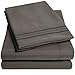 1500 Supreme Collection Extra Soft Full Sheets Set, Gray - Luxury Bed Sheets Set with Deep Pocket Wrinkle Free Hypoallergenic Bedding, Over 40 Colors, Full Size, Gray primary