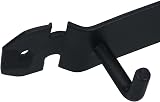 AB Tools 4 Hook Wall Mounting Bracket for Fireplace Tools Log Burner view 5