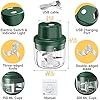 Yumzeco-Mini-Chopper-Food-ProcessorElectric-Mini-Food-Processor300Ml150Ml-45W-Mini-Chopper-Electric-With-3-Sharp-Blades-For-Chili-Meat-Fruit-Vegetable-Ginger-Mixer-Grinder-Onion-Garlic-Chopper Yumzeco Mini Chopper Food Processor,Electric Mini Food Processor,300Ml+150Ml 45W Mini Chopper Electric With 3 Sharp…
