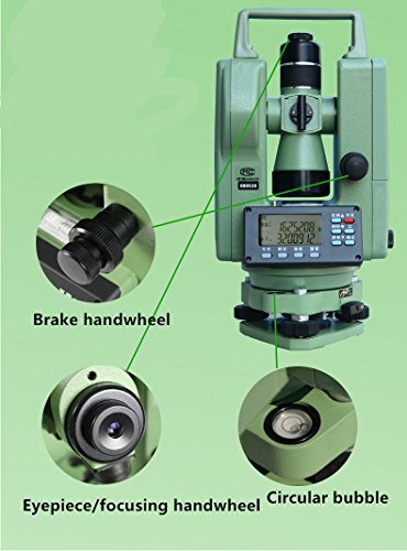 51PSySk3i9L BAOSHISHAN 2" Digital Theodolite Electronic Theodolite Profiler DE 2A - Image 6