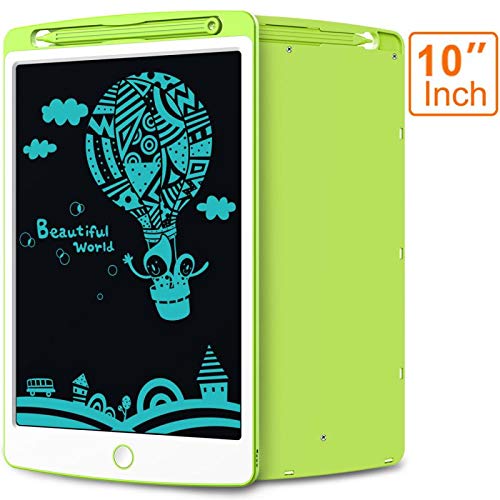 LCD Writing Tablet, Coovee 10 Inch Digital Ewriter Electronic Graphics Tablet Portable Mini Board Handwriting Pad Drawing Tablet with Memory Lock Suitable for Kids Home School Office (Monocolor) - Thumbnail 7