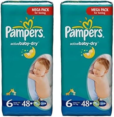 pampers active baby mega pack