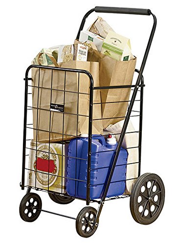 Easy Wheels Super Shopping Cart, Black
