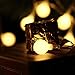 LUCKLED Fairy Globe String Lights, 100 LED Christmas Lights with UL Certified Adapter for Indoor and Outdoor, Home, Lawn Garden, Patio, Wedding, Party, Holiday Decorations (Warm White)