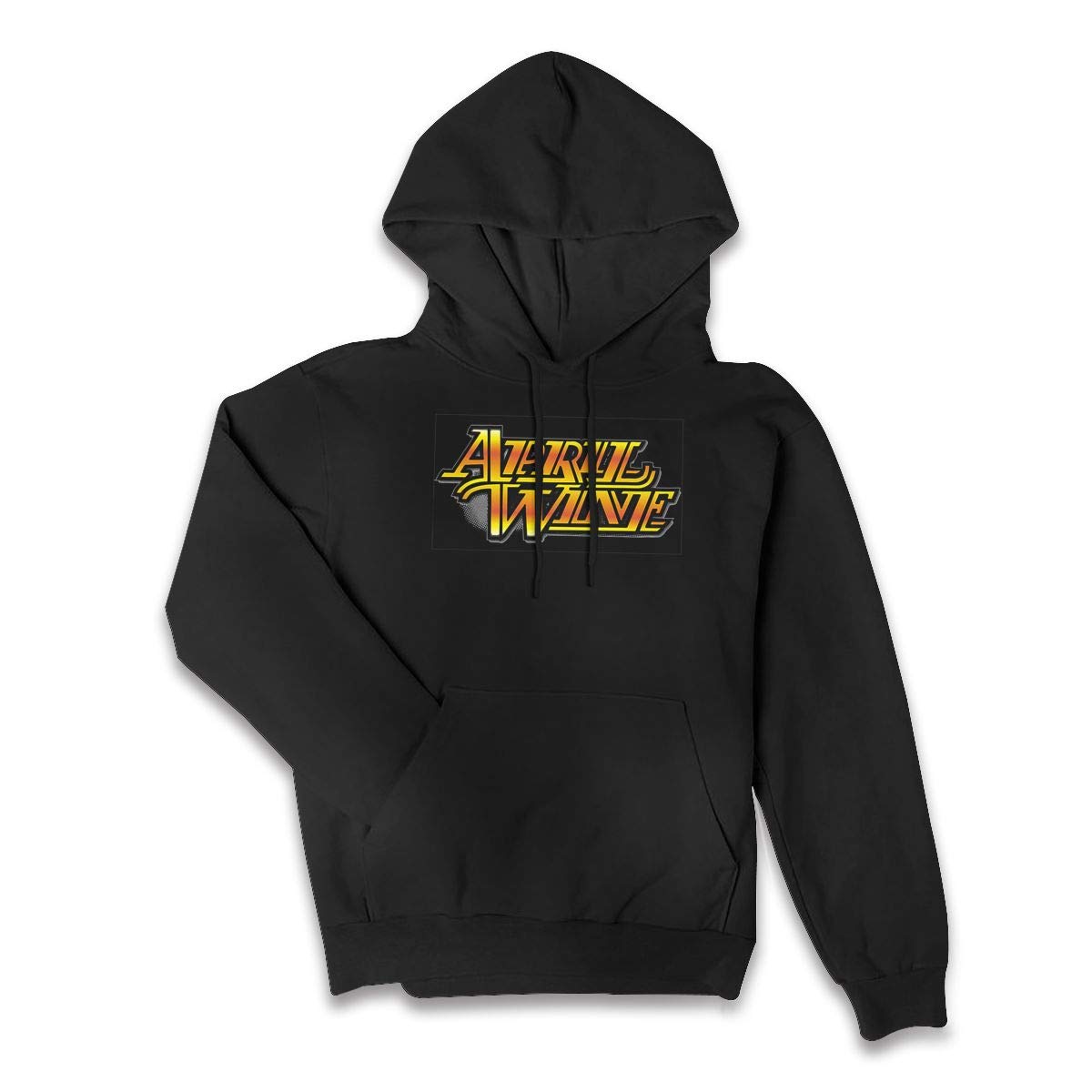 Erman S Color Name Comfortable April Wine Logo Cool Pullover Hooded Shirts With Pocket M