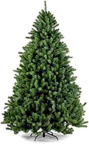 Artplants - Artificial Christmas tree XXL BOSTON, green, 10ft/300cm, Ø5ft/165cm - Artificial fir tree/Fake Xmas tree