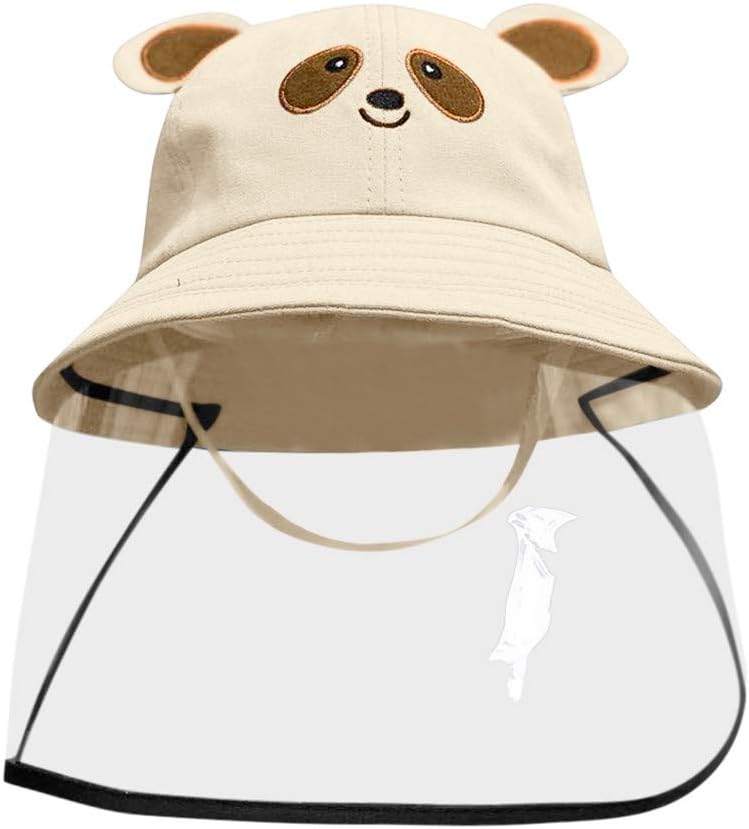 Alelife Baby Outfits Anti-Spitting Protective Hat Dustproof Cover Kids Boys Girls Fisherman Cap Hat