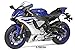 Blue 1:12 Scale Toy Replica of Yamaha YZF-R1 2016 by NewRay 57803A