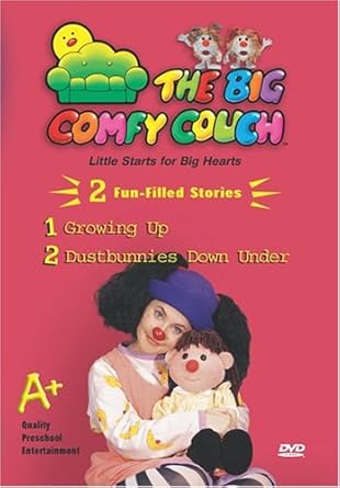 Amazon Com Big Comfy Couch Growing Up Dustbunnies Down Vhs