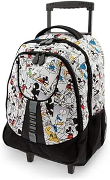 mickey mouse rolling luggage