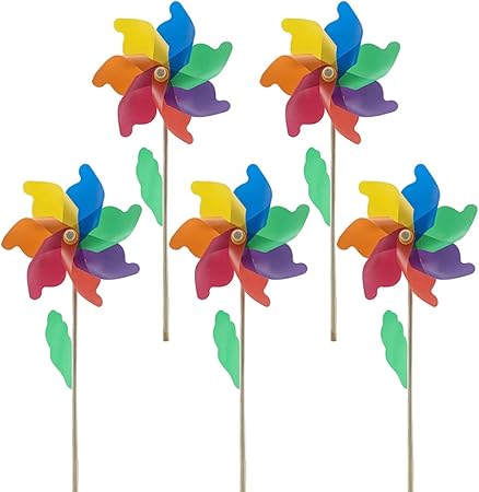 rainbow windmill toy