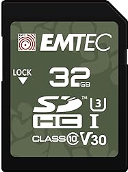 EMTEC 32GB Outdoor SD Card - UHS-I U3 V30 Class 10