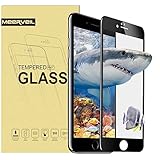 iPhone 8, 7, Screen Protector Glass, Meerveil iPhone 8, 7 Tempered Glass Screen Protector for Apple iPhone 8, 7