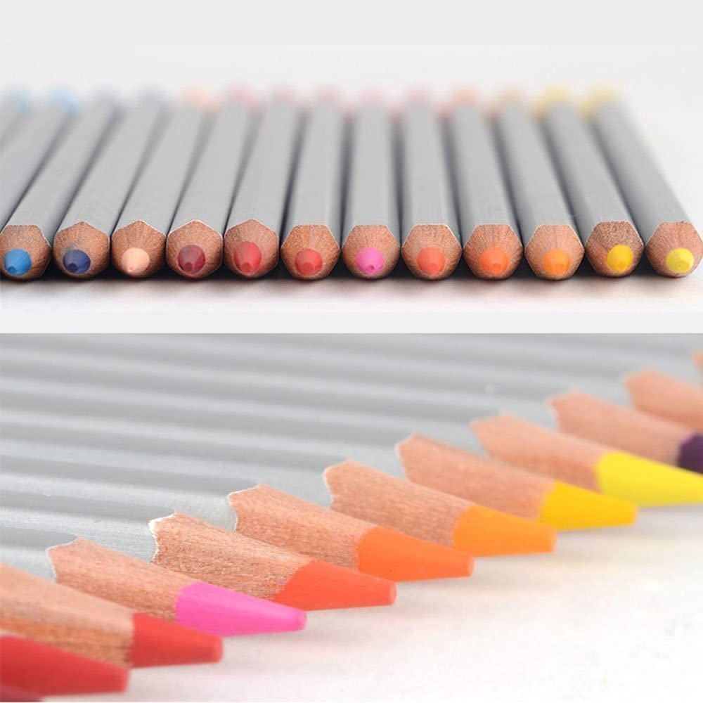 24/36/48/72 Colors Marco Fine Art Drawing Oil Base Pencil Set For Artist Sketch (48pcs)