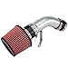 DC Sports SRI4301 CARB Compliant 2002-07 Subaru Impreza WRX/STI Performance Short Ram Air Intake System Bolt-On Kit in Polished Silverthumb 1