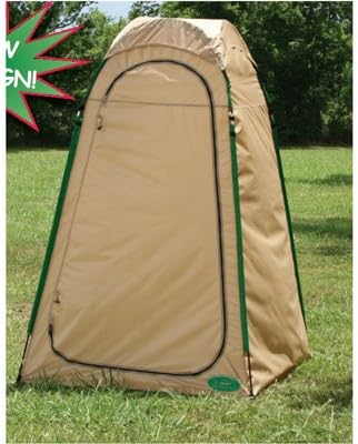 Changing Room Privacy Tent Beach Cabana Stand Up Beige Camping Tent (4 x 4 x 6.5)
