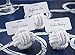 Kate Aspen Nautical Cotton Rope Place Card Holder, Wedding Decorations, Party Favor, Photo Holder, Pack of 6