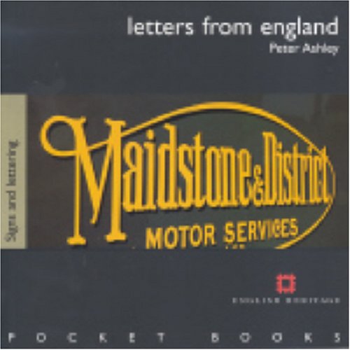 Letters from England: Traditional Lettering (English Heritage Pocket Books)