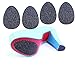 Sunmel 2 Pairs Anti-slip High-heeled Shoes Sole Protector Pads Sticker, Non-slip Grip Cushion Sticker (2 pairs)