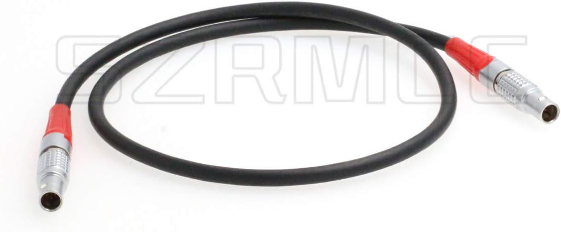SZRMCC 0B 4 Pin Male to 0B 4 Pin Male Cforce Lens Motor Cable for ARRI LBUS FIZ MDR Wireless Focus, Straight-Straight