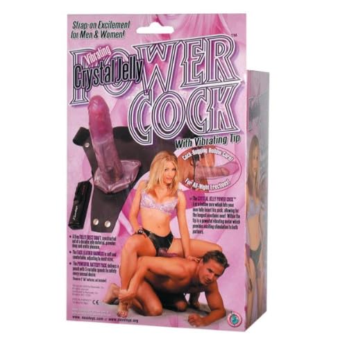 Nasstoys Lavender Crystal Jelly Power Harness Strap-On image