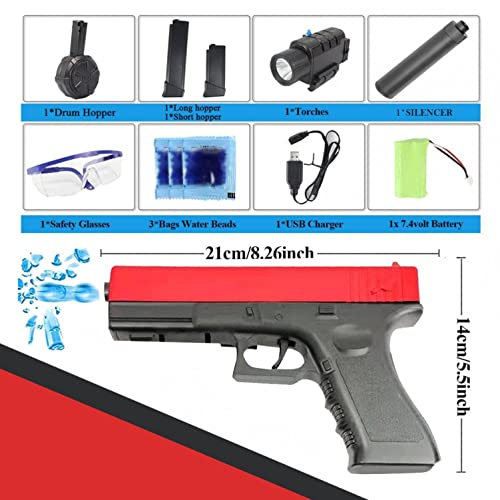 TTYBHH Spl𝘢trball Gu𝘯 8 Years Old Boy Toys G𝐞l Bl𝐚ster El𝐞ctric G𝘶n Toy High Performance Small