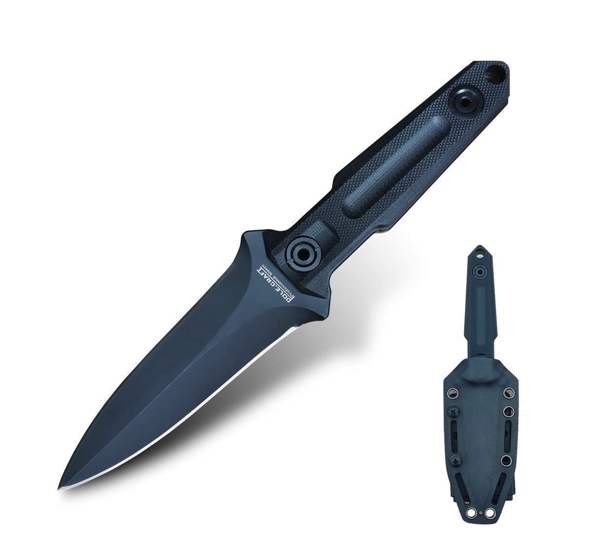 Buy Fixed Blade , Straight Dagger Double Edged, Survival Fixed Blade