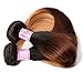 Beauty Forever Hair Malaysian Ombre Straight Virgin Hair 3 Bundles Grade 6A 100% Virgin Human Hair Weave Extensions 3 Tone #1b/4/27 Color (16 18 20)