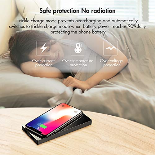 Yizer Powerbank 20000 mAh externe accu, draadloze powerbank met 2 uitgangen en LCD-digitaal display, draagbare oplader… - Afbeelding 8