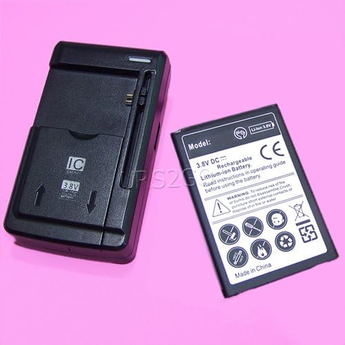 (LG G Vista 2 Combo Pack) 4000mAh Replacement Battery + Portable USB Battery Charger Kit for AT&T LG G Vista 2 H740 Phone