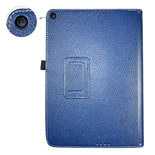 Acer One 10 S1003 Case,Mama Mouth PU Leather Folio 2-folding Stand Cover for 10.1" Acer One 10 S1003 Windows 10 Tablet PC,Dark Blue - Thumbnail 6