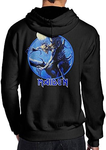 Men Iron Maiden Fear of The Dark Hoodies Sweatshirts Cool Pullover Funny