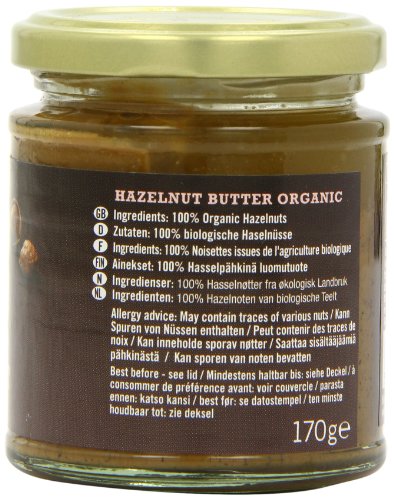 Biona Organic - Hazelnut Butter - 170g (Pack of 3)