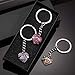 Zhanmai 5 Pack Nurse Gifts Keychains 2025 Nursing Week Appreciation Graduation Gift for Women Thank You Party(Pink, Blue, White, Purple, Mixed Color)