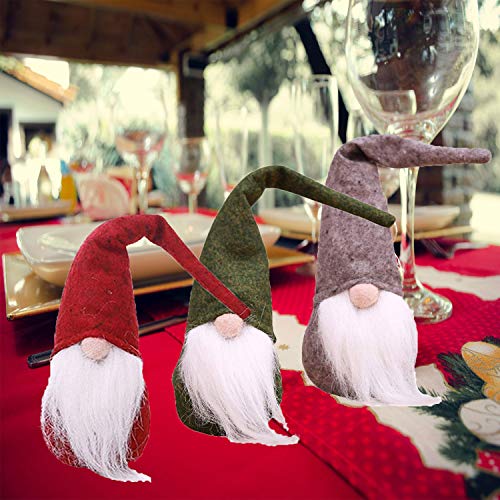 Easter Gnome Plush, 5PCS Handmade Birthday Gnome Swedish Tomte Gnome Elf Gnome Santa Home Ornaments Decoration Table Décor
