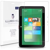 iLLumiShield - HP Split 13.3 X2 Screen Protector Japanese Ultra Clear HD Film with Anti-Bubble and Anti-Fingerprint - High Quality (Invisible) LCD Shield - Lifetime Replacement Warranty - [2-Pack] OEM / Retail Packaging