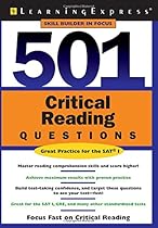 501 Critical Reading Questions (501 Series)