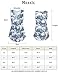 Messic Sleeveless Tunic Blouse, Women's Scoop Neck Floral Print A Line Loose Knit Flowy Tank Tops(X-Large,Violet)