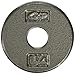 CAP Barbell Cast Iron Standard 1-Inch Weight Plates, Gray, Single, 7.5 Pound