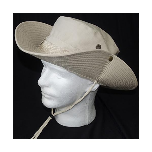 Wide-Brim-Fishing-Sun-Hat-Packable-Protection-for-UVA-Lightweight-Cotton-Perfect-for-Fishing-Gardening-Hiking-Camping-The-Beach-and-All-Outdoor-Activity-Bonus-Nylon-Travel-Bag-Men-Women