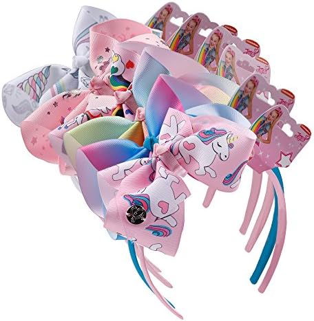 Dizie 2pcs Unicorn Flowers Headbands for Children Ideal for Christmas Birthday Party Cosplay Random
