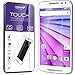 Motorola Moto G (3rd Gen, 2015) Tempered Glass Screen Protector - Fosmon TOUCH 0.26mm ULTRA THIN (Shatter Proof | Oleophobic Coating) HD Clear Glass Screen Protector for Motorola Moto G - 1 Pack
