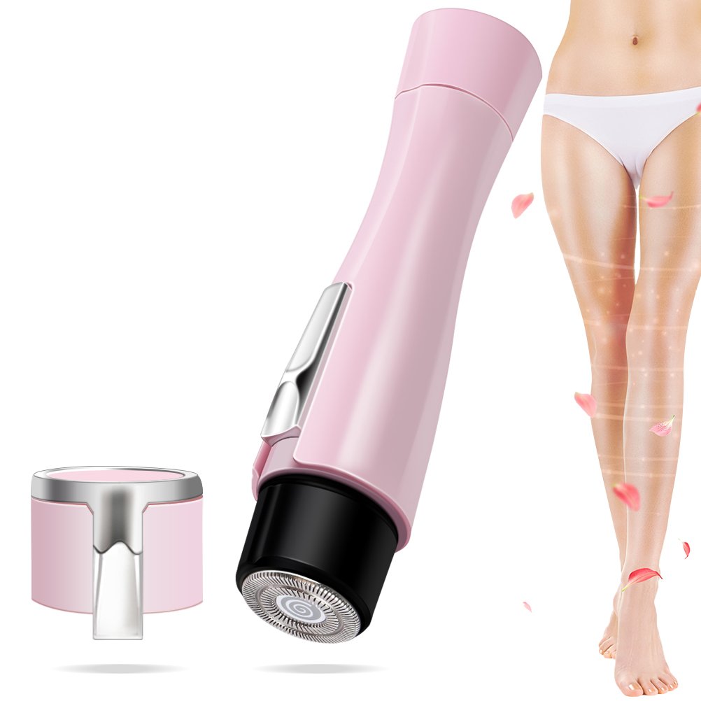 Women Shaver, Lady\'s Electric Rechargeable Painless Body Hair Trimmer Remover Epilator for Face Leg Hand Bikini Armpit