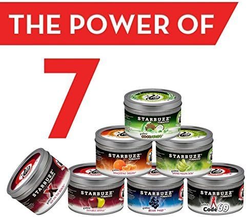 7 Packs Starbuzz Hookah Tobacco Flavors 100g Free Shipping By Starbuzz Amazon Co Uk Kitchen Home